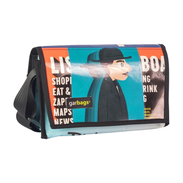 messenger bag / bike handlebar XS *Tiago M.* fernando pessoa profile