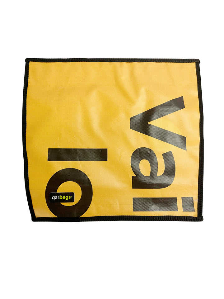 extraflap XL publicity banner yellow & black
