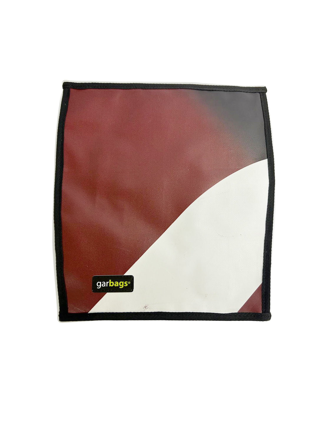 extraflap M publicity banner brown, black and white