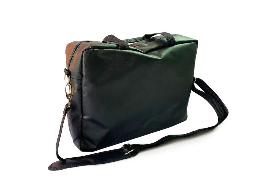 computer bag coffee packages red, yellow & black