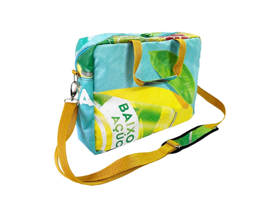 computer bag pub banner light blue & yellow