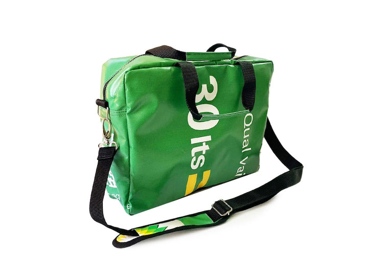 computer bag pet food package green, pink with black dog