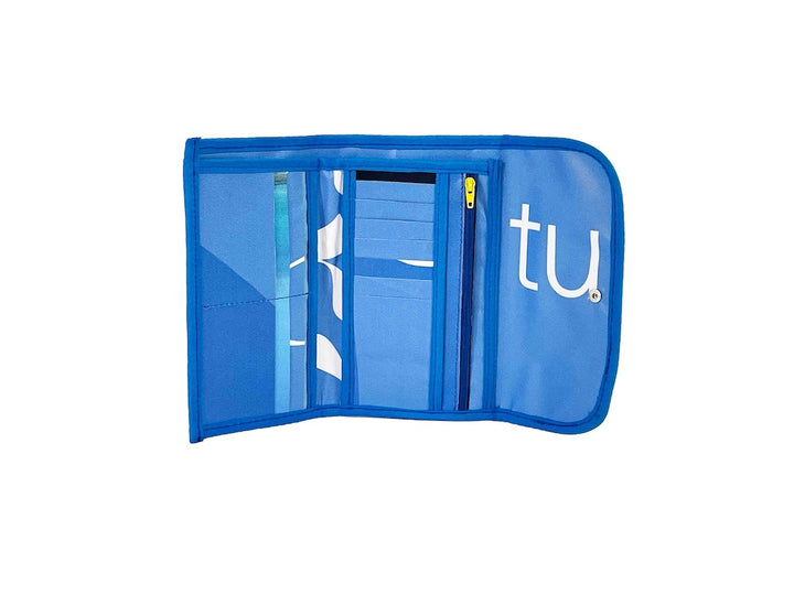 document holder red & blue