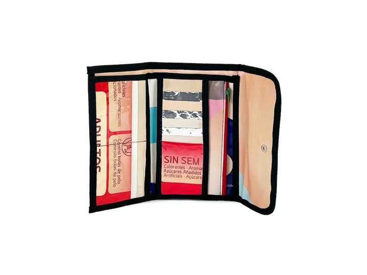 document holder pet food package black & red