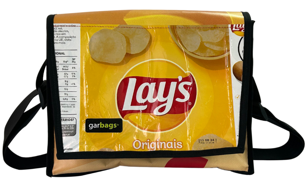 messenger bag M chips package yellow