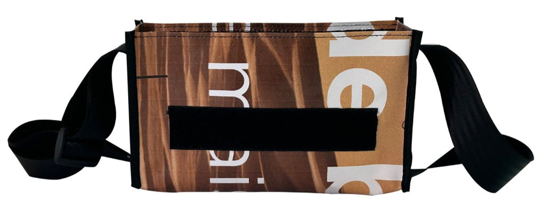 messenger bag / bike handlebar base XS light brown