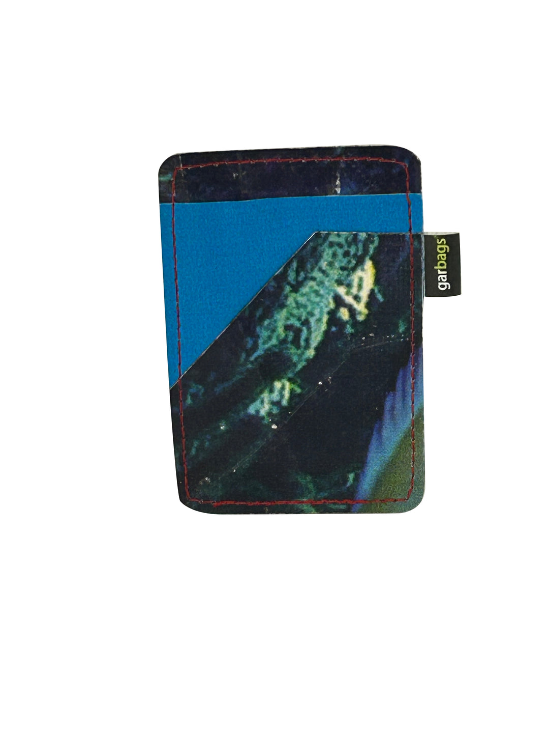 lifetime card holder publicity banner blue & green