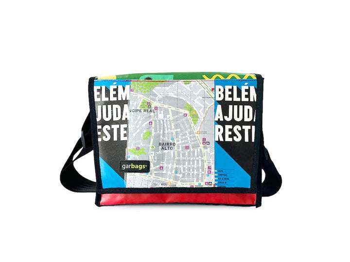 messenger bag M *lisbon exclusive* lisbon map