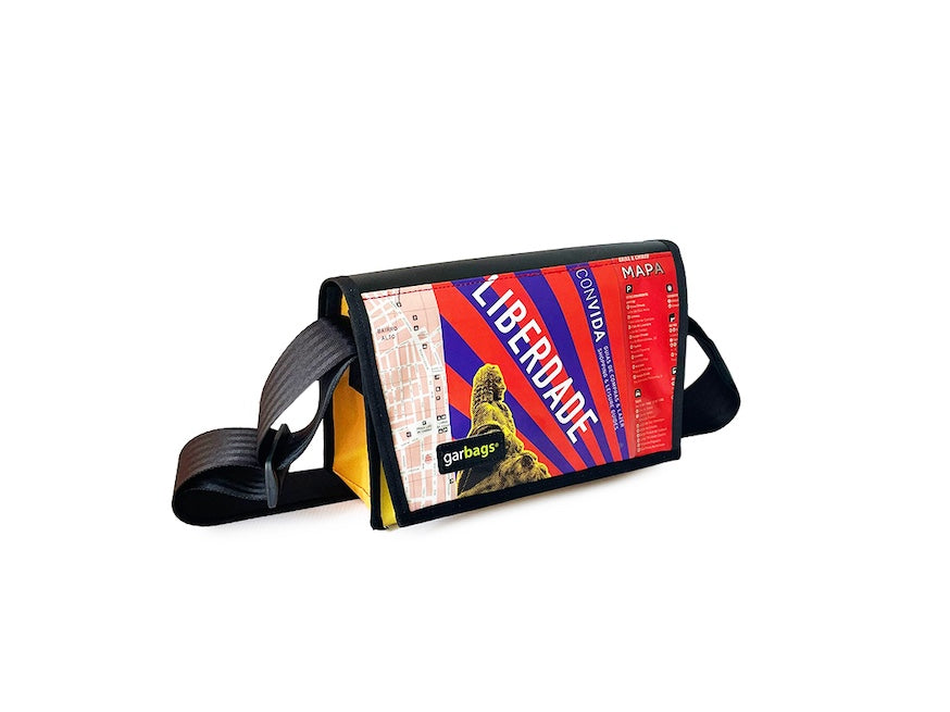 messenger bag / bike handlebar XS *lisbon exclusive* liberdade red