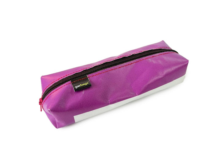 pencil case school publicity banner light purple & white