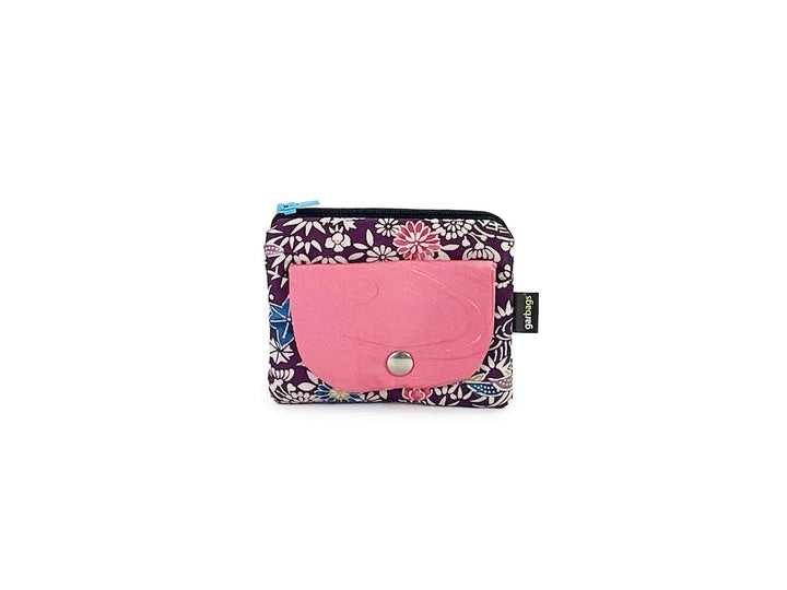 pop purse kimono purple & pink