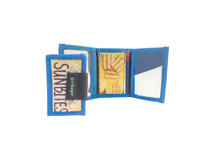 document holder chips package blue & yellow