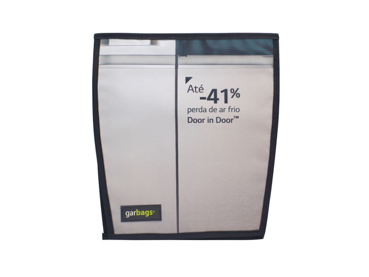 extraflap M publicity banner grey & white