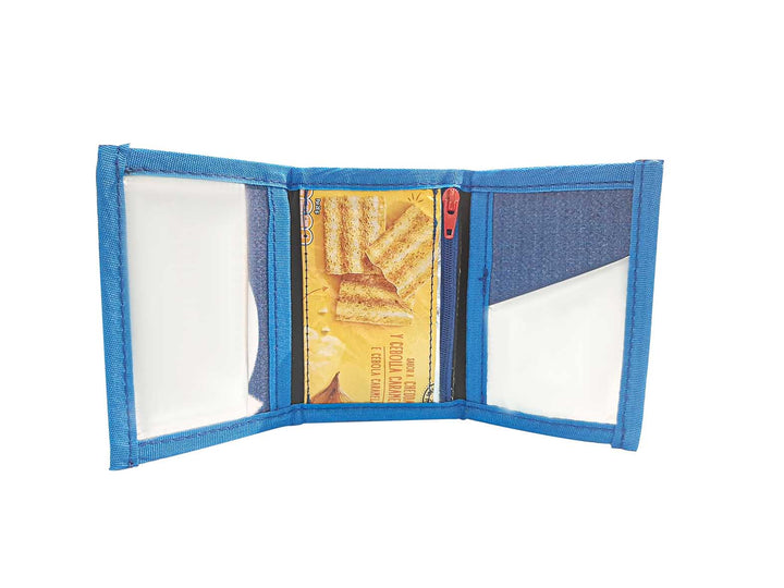document holder chips package blue & yellow