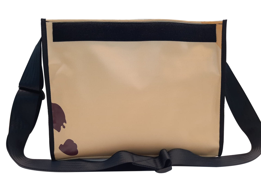 messenger bag base XL publicity banner tropical