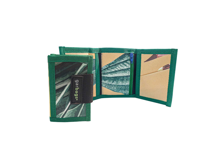 document holder publicity banner dark green leaves