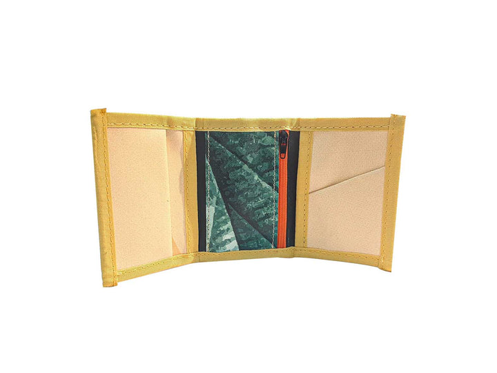 document holder publicity banner tropical yellow