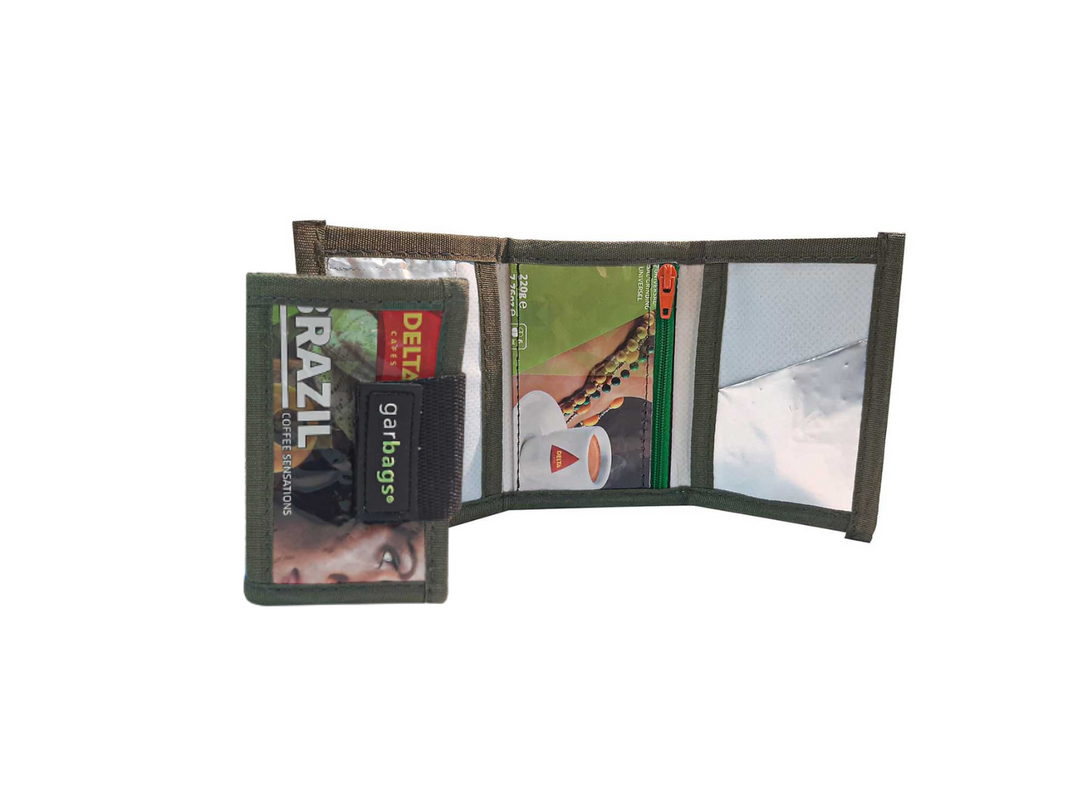 document holder coffee package brazilian coffee green