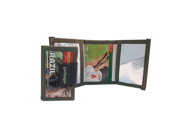 document holder coffee package brazilian coffee green