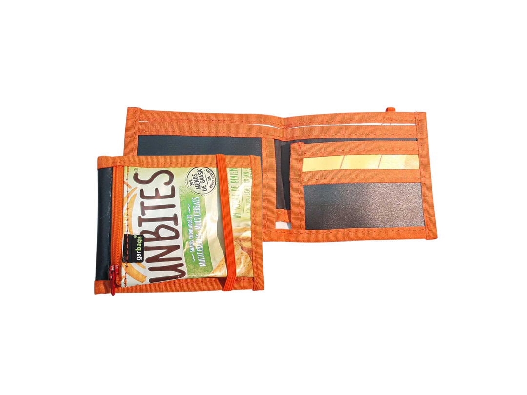 document holder chips package orange & green