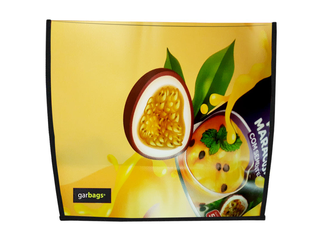extraflap XL publicity banner yellow passionfruit