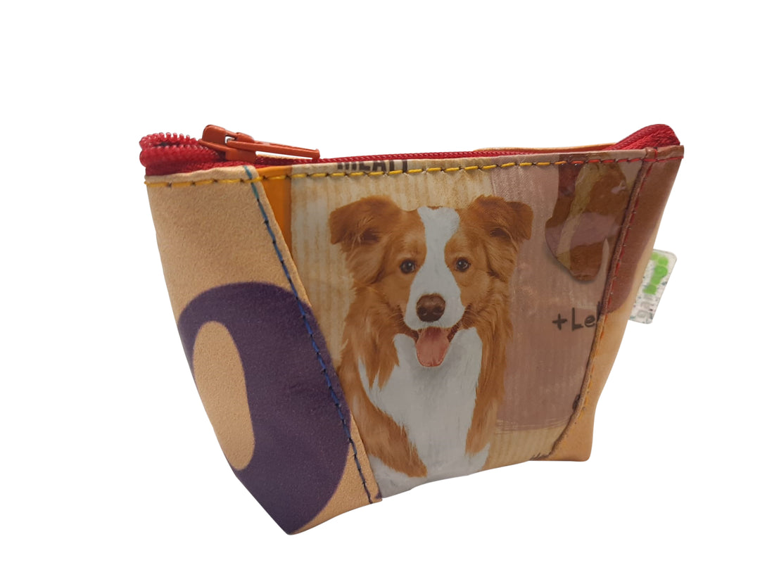 necessaire mini dog food package orange & white