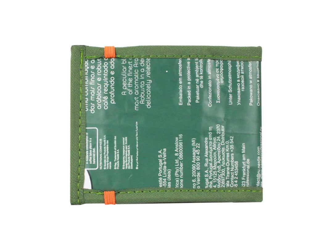 document holder chips package orange & green - Garbags