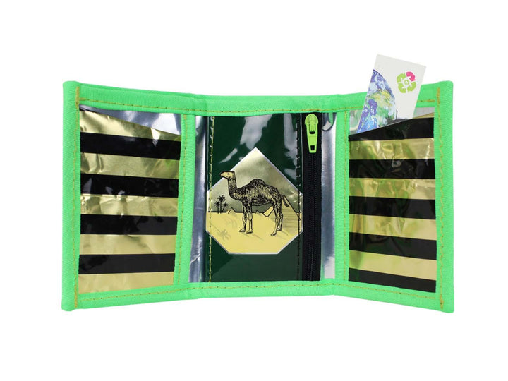 document holder coffee package camel green - Garbags