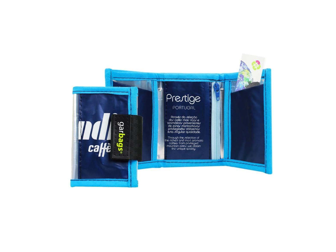 document holder coffee package dark blue - Garbags