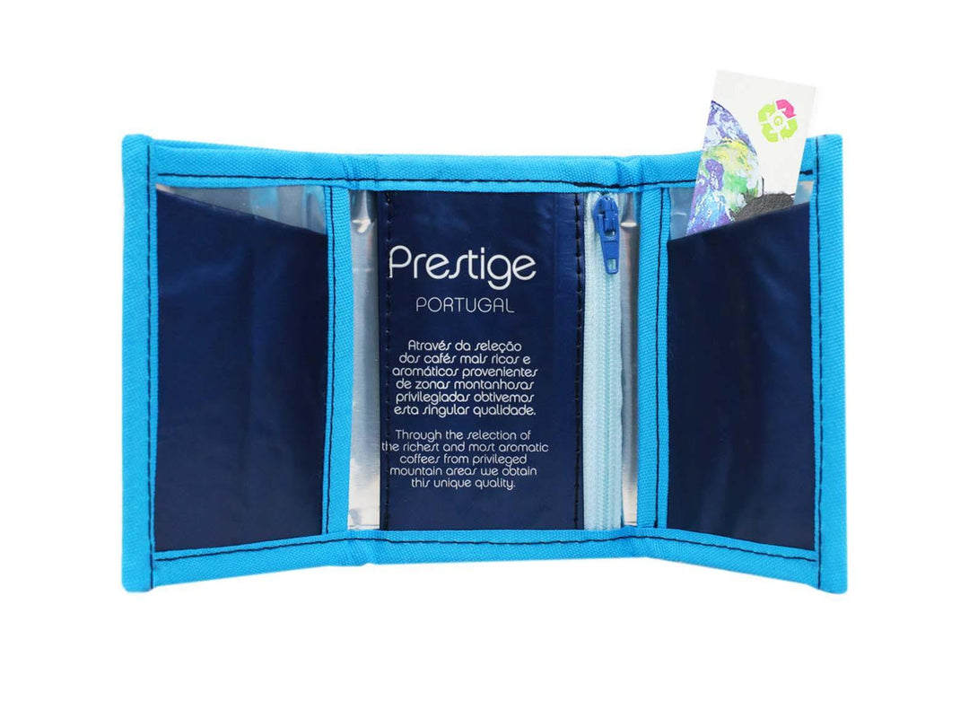 document holder coffee package dark blue - Garbags