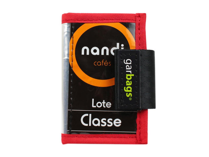 document holder coffee package red & black - Garbags