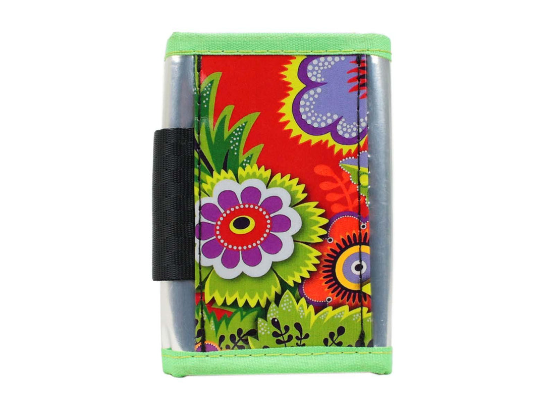 document holder coffee package red & green leaves - Garbags