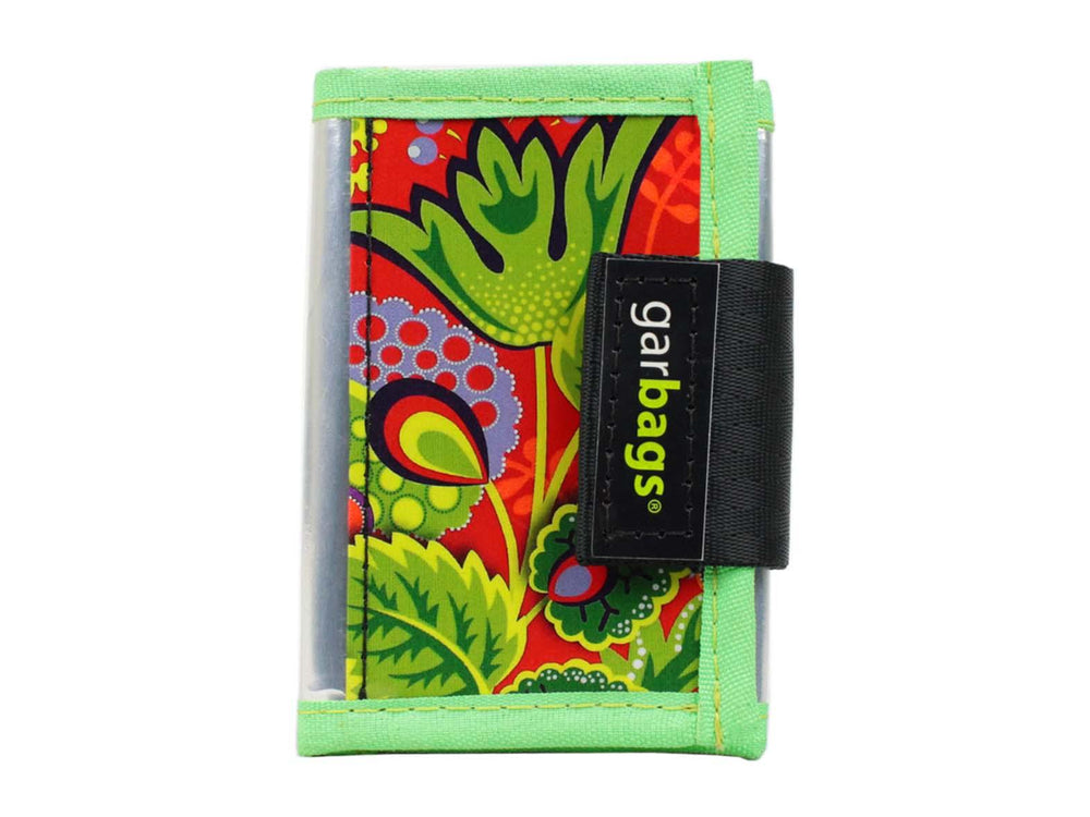 document holder coffee package red & green leaves - Garbags