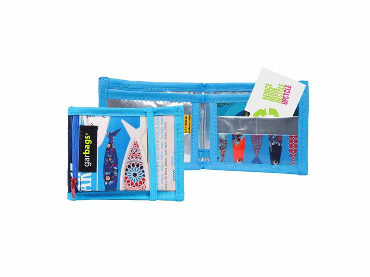 document holder *lisbon exclusive* coffee package blue sardines - Garbags