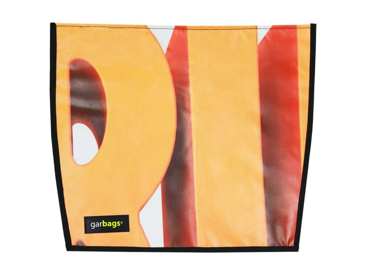 extraflap xl publicity banner orange & white - Garbags