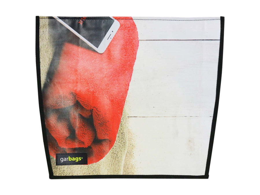 extraflap XL publicity banner white & red 02 - Garbags