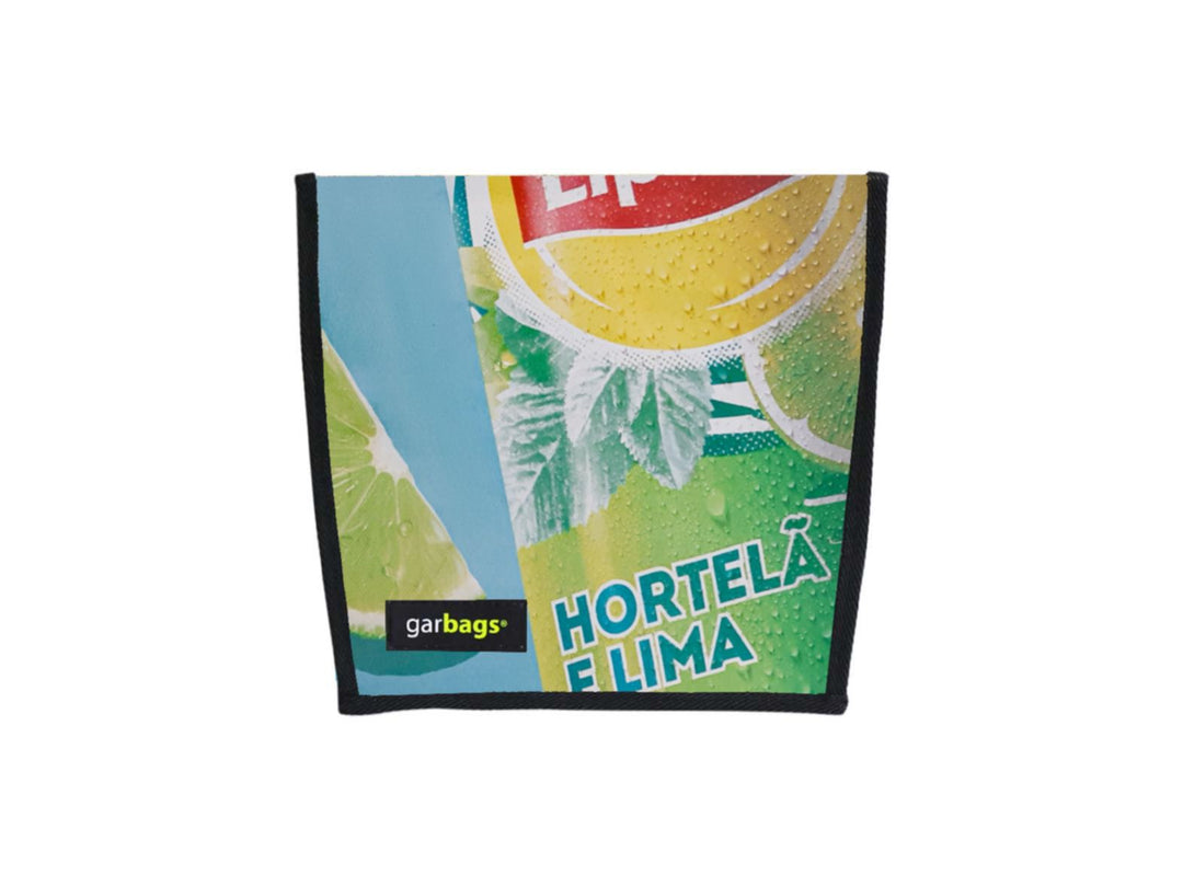 extraflap XS publicity banner yellow & blue