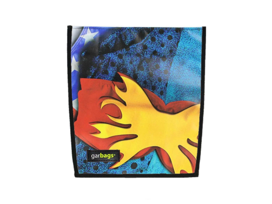 extraflap M publicity banner super power blue