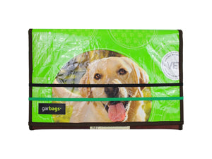 laptop 13″ case dog food package green - Garbags
