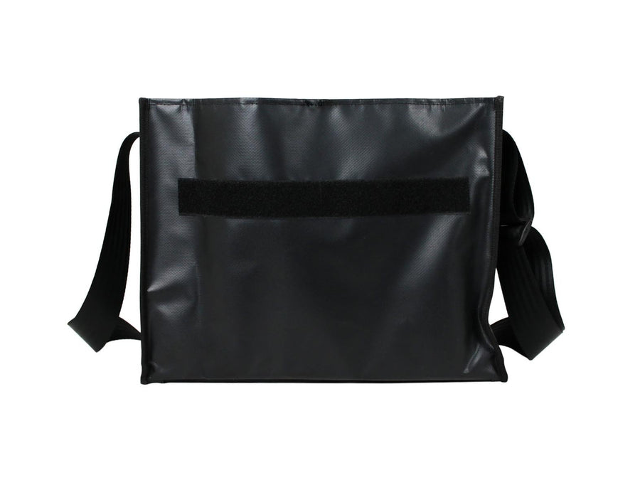 messenger bag base XL publicity banner black - Garbags