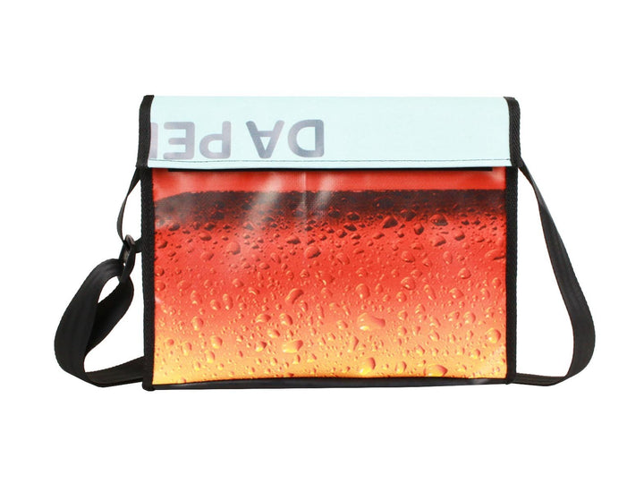 messenger bag M banner *lisbon exclusive* map green - Garbags