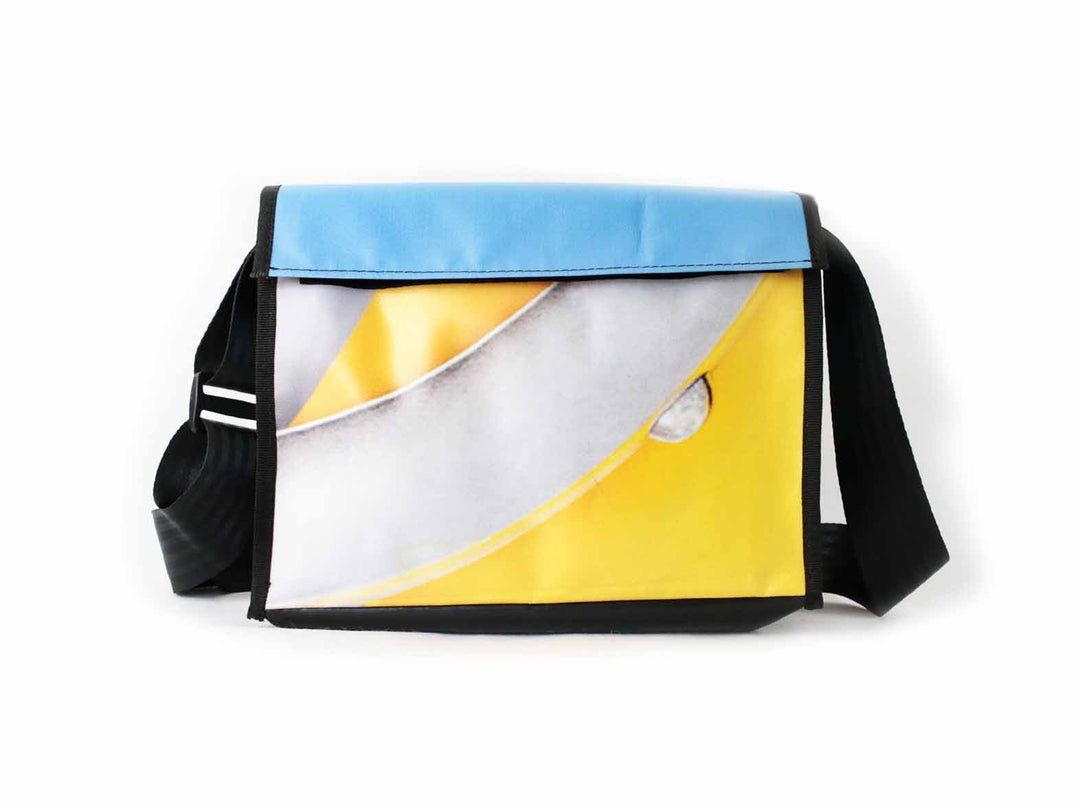 messenger bag M *porto exclusive* comic book yellow - Garbags