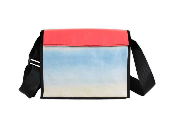 messenger bag M *porto exclusive* são joão blue & red - Garbags