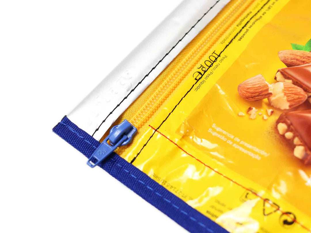 pencil case chocolate pakcage yellow