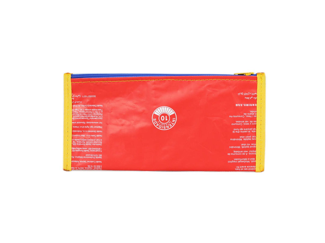 pencil case coffee package red