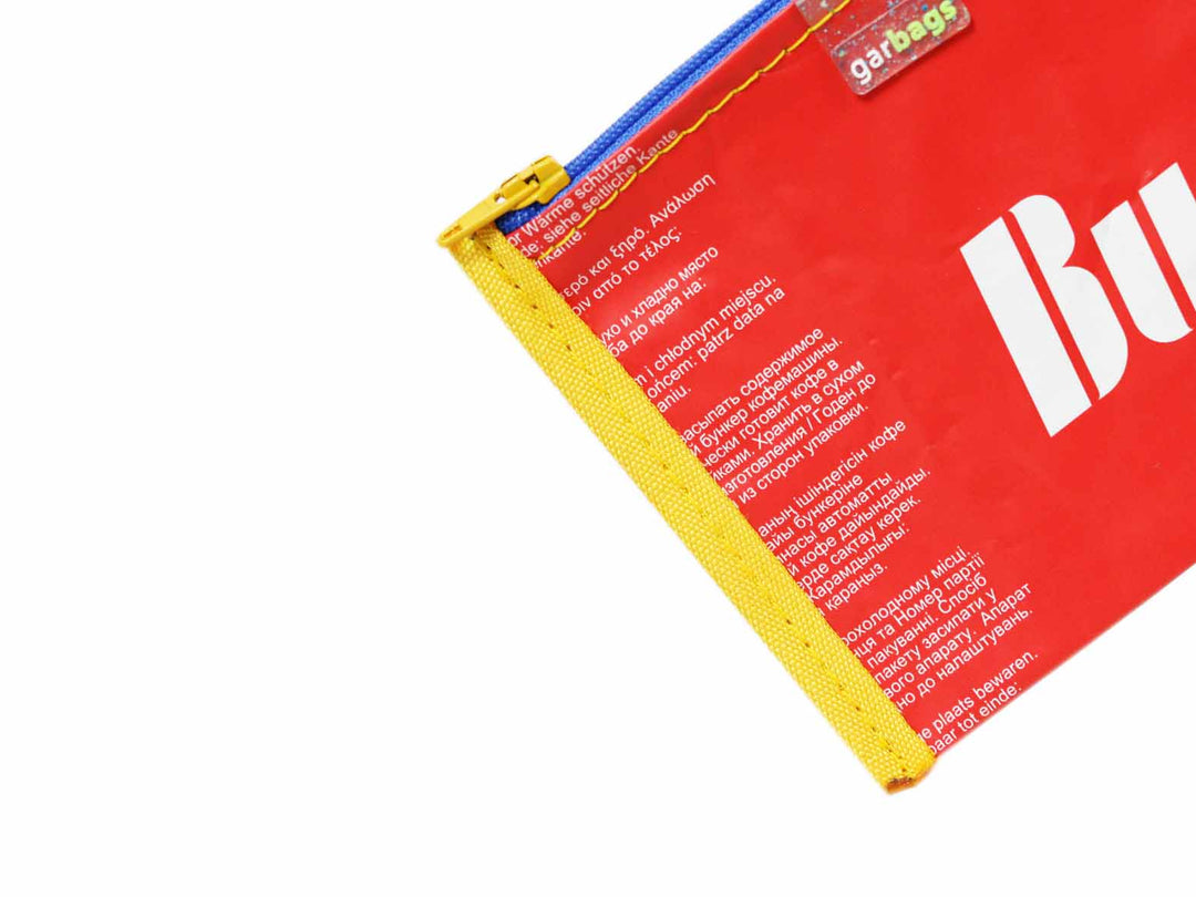 pencil case coffee package red