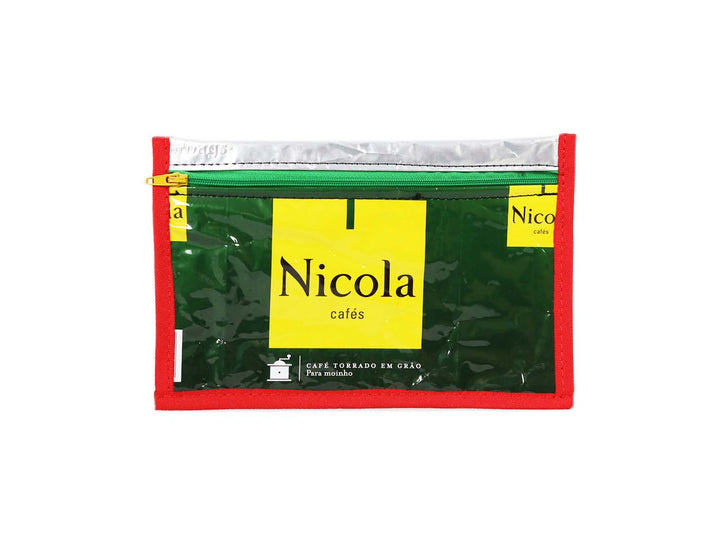 pencil case coffee package yellow & green