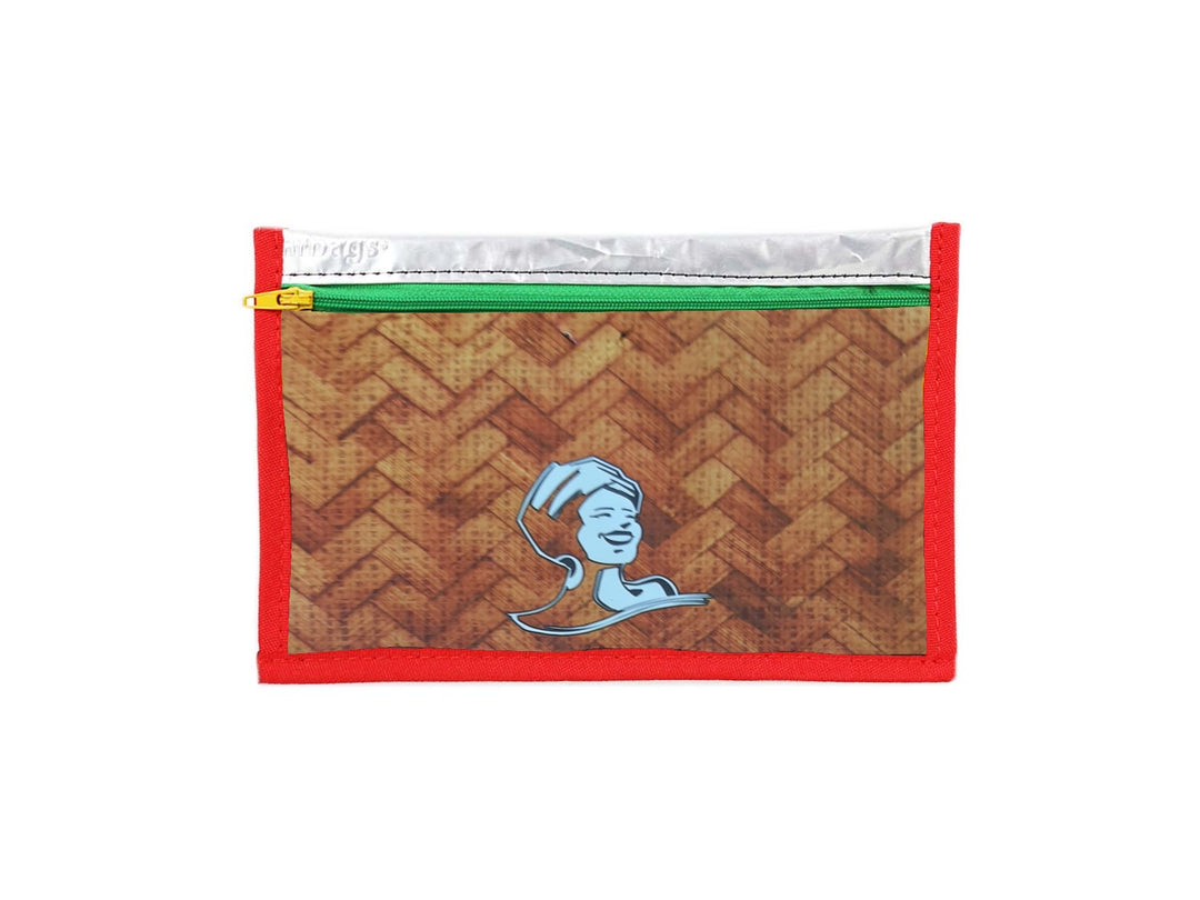 pencil case coffee package brown