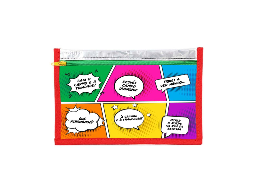pencil case *Tiago M.* comic book sayings