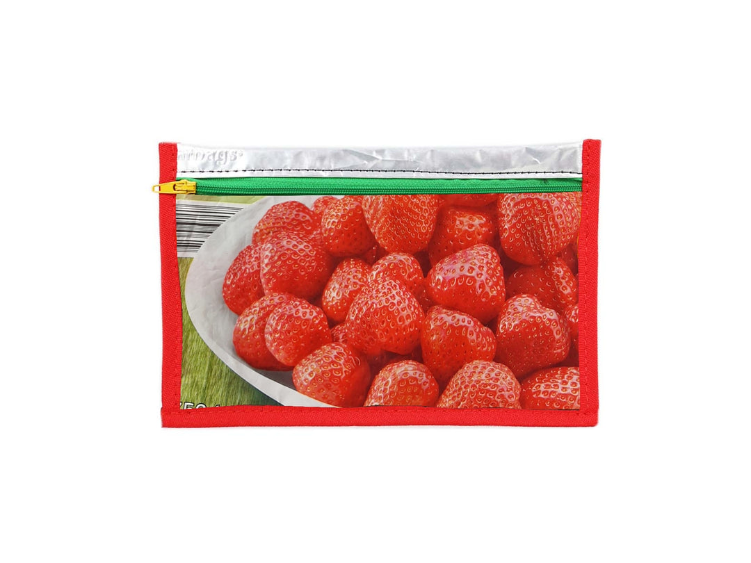 pencil case veggies package strawberry